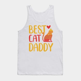 BETS CAT DADDY Cut Kitty Gift Tank Top